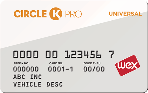 Circle K Universal Card